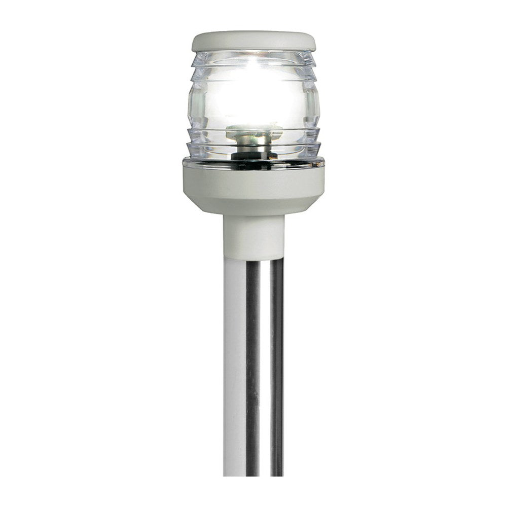 Foldable led light pole 360° white plastic 60 cm - foto originale Osculati Srl