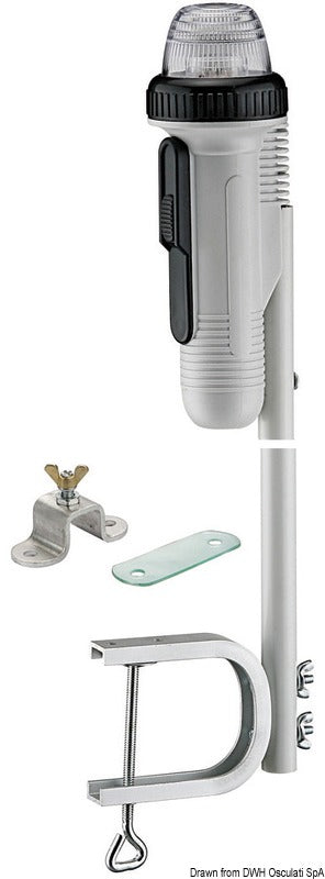 360° Led navigation light suction - foto originale Osculati Srl