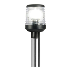 Pull-out led lightpole w/black base 60 cm - foto originale Osculati Srl