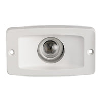 Luz de alcance empotrable blanca de ABS