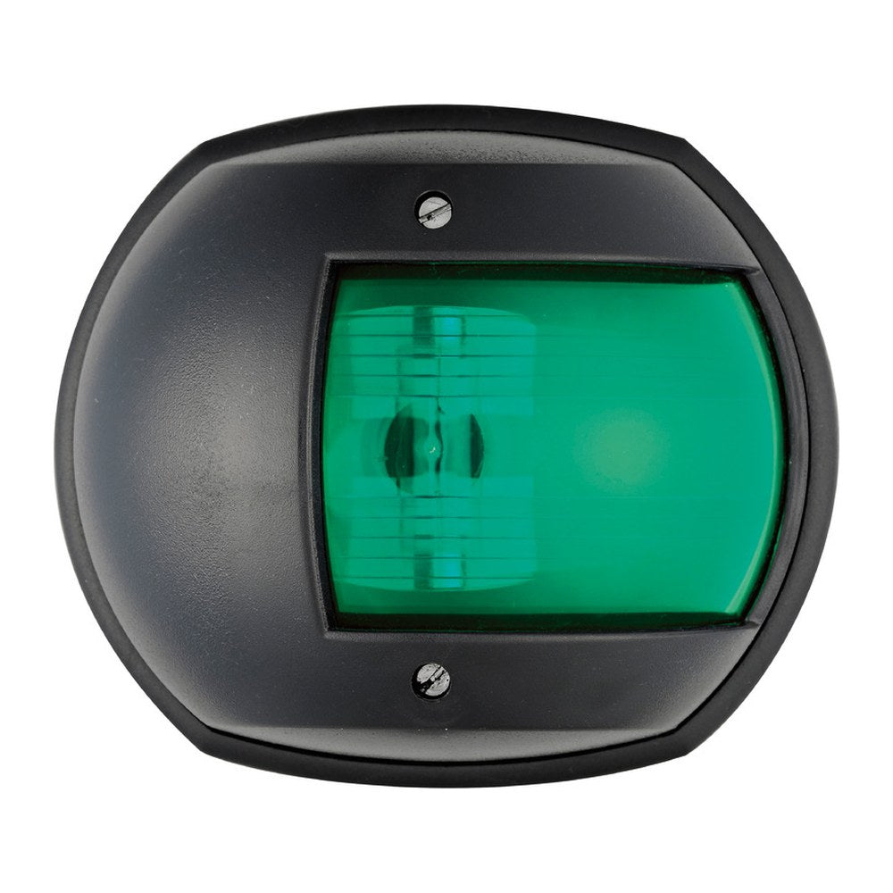 Maxi 20 black 12 V/112.5° green navigation light - foto originale Osculati Srl