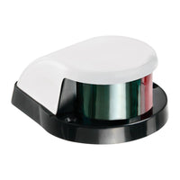Luz de navegación de proa rojo/verde, tapa blanca