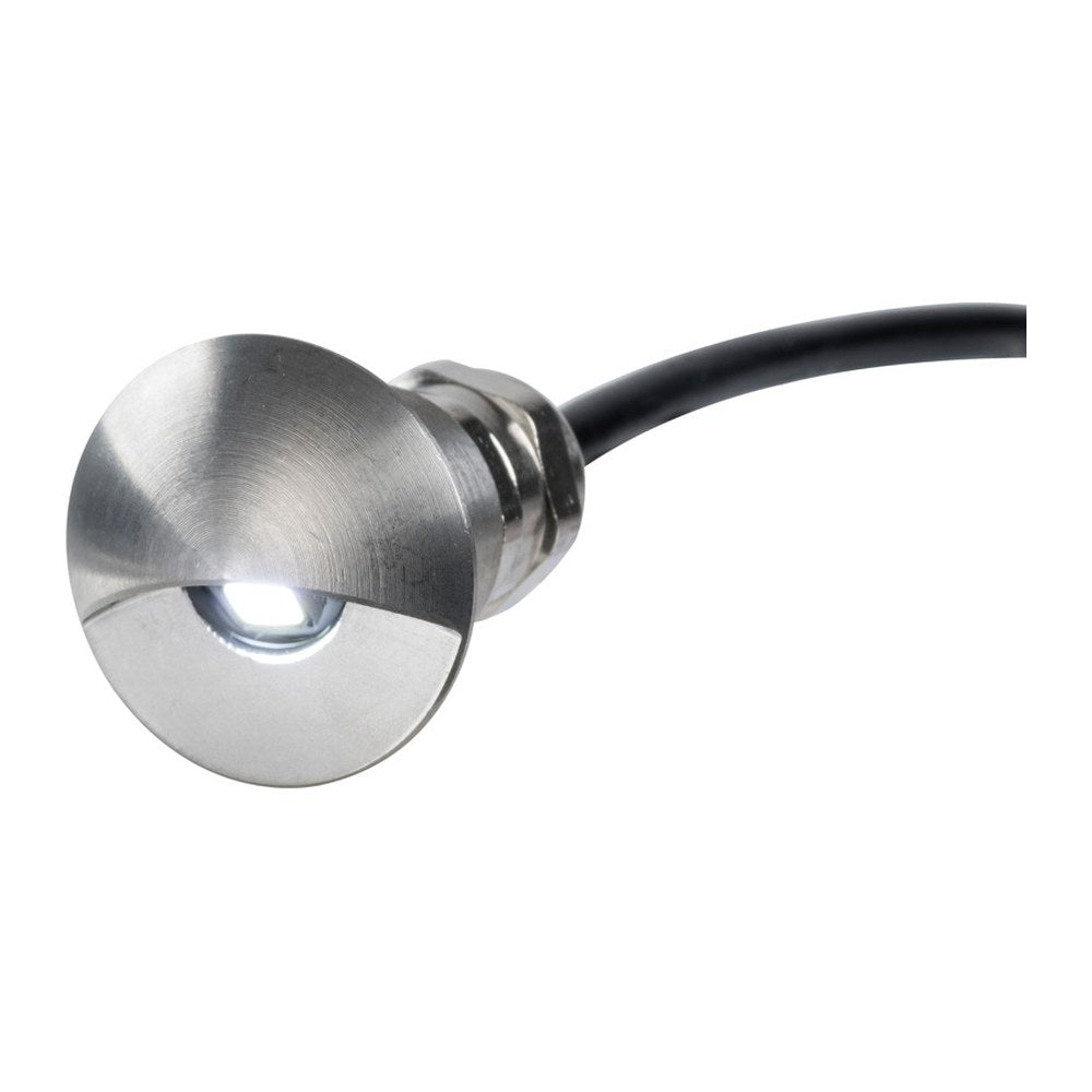 White LED courtesy light mirror-polished SS body - foto originale Osculati Srl