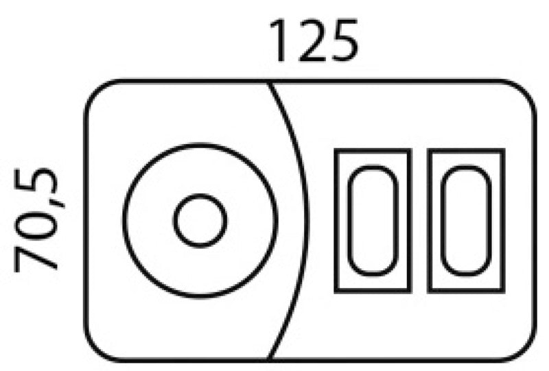 Joystick control for 13.227.01 spotlight - foto originale Osculati Srl