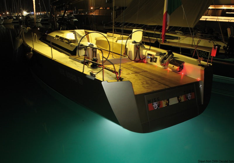 Underwater LED light 10W white - foto originale Osculati Srl