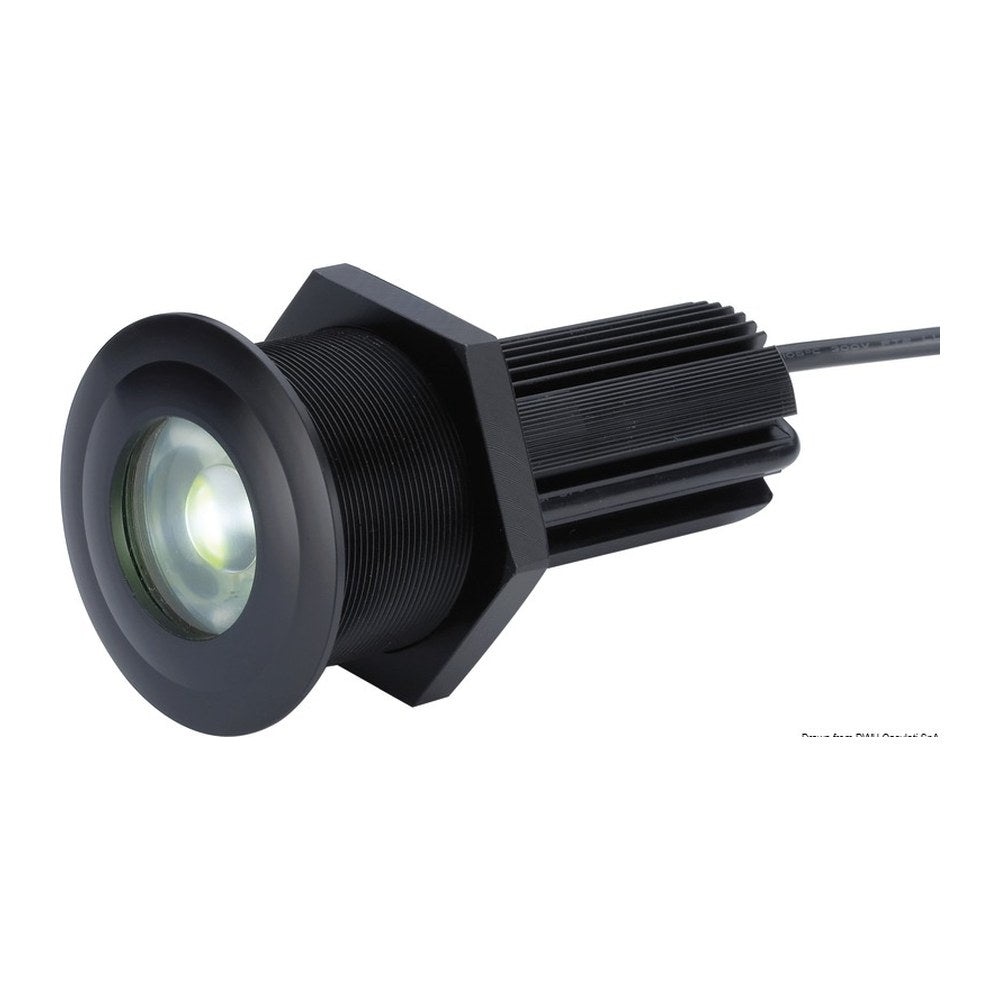 Underwater LED light 10W blue - foto originale Osculati Srl