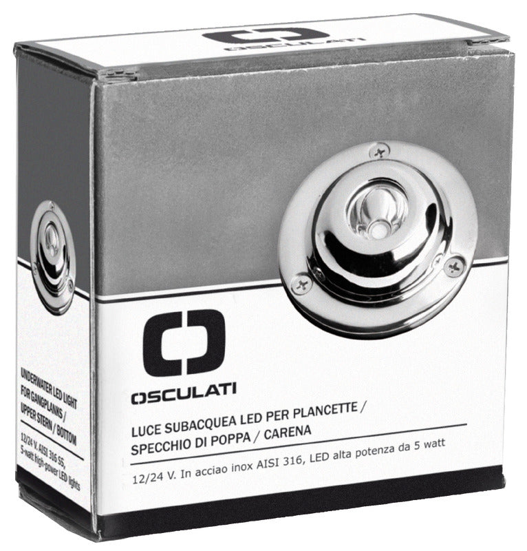 Underwater blue LED light 5 W - foto originale Osculati Srl