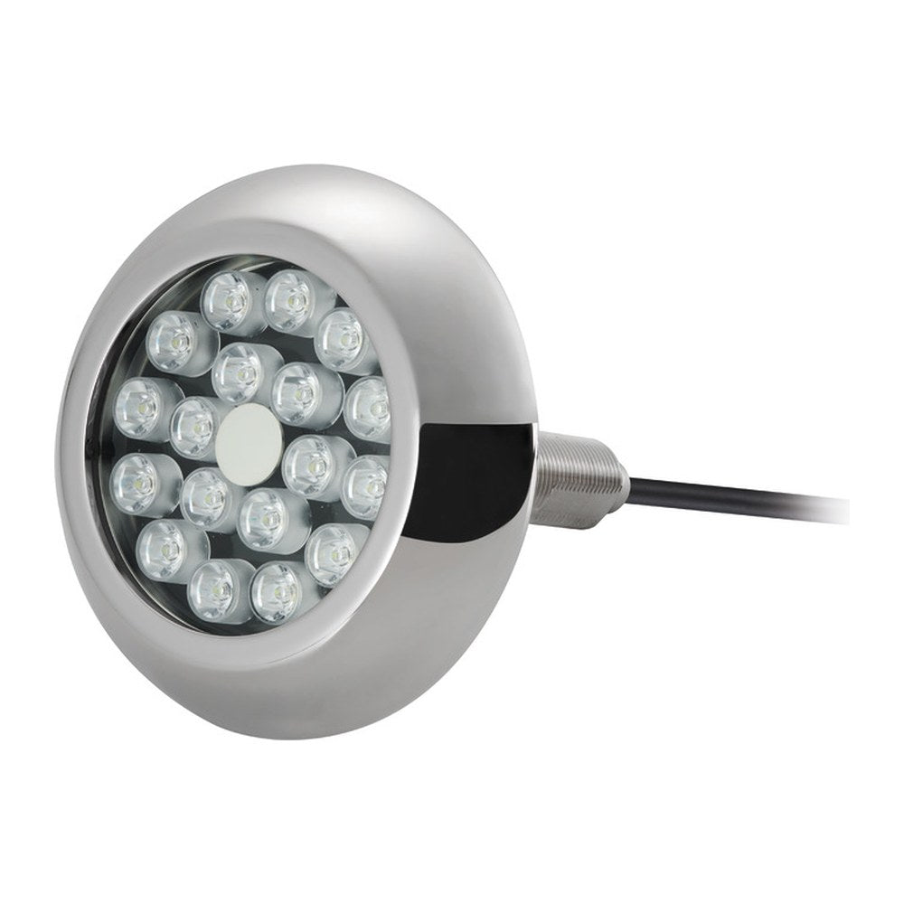 Underwater light 18 white LEDs with screwss - foto originale Osculati Srl