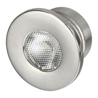 Lumière de courtoisie LED à encastrer 12/24V 1W blanc