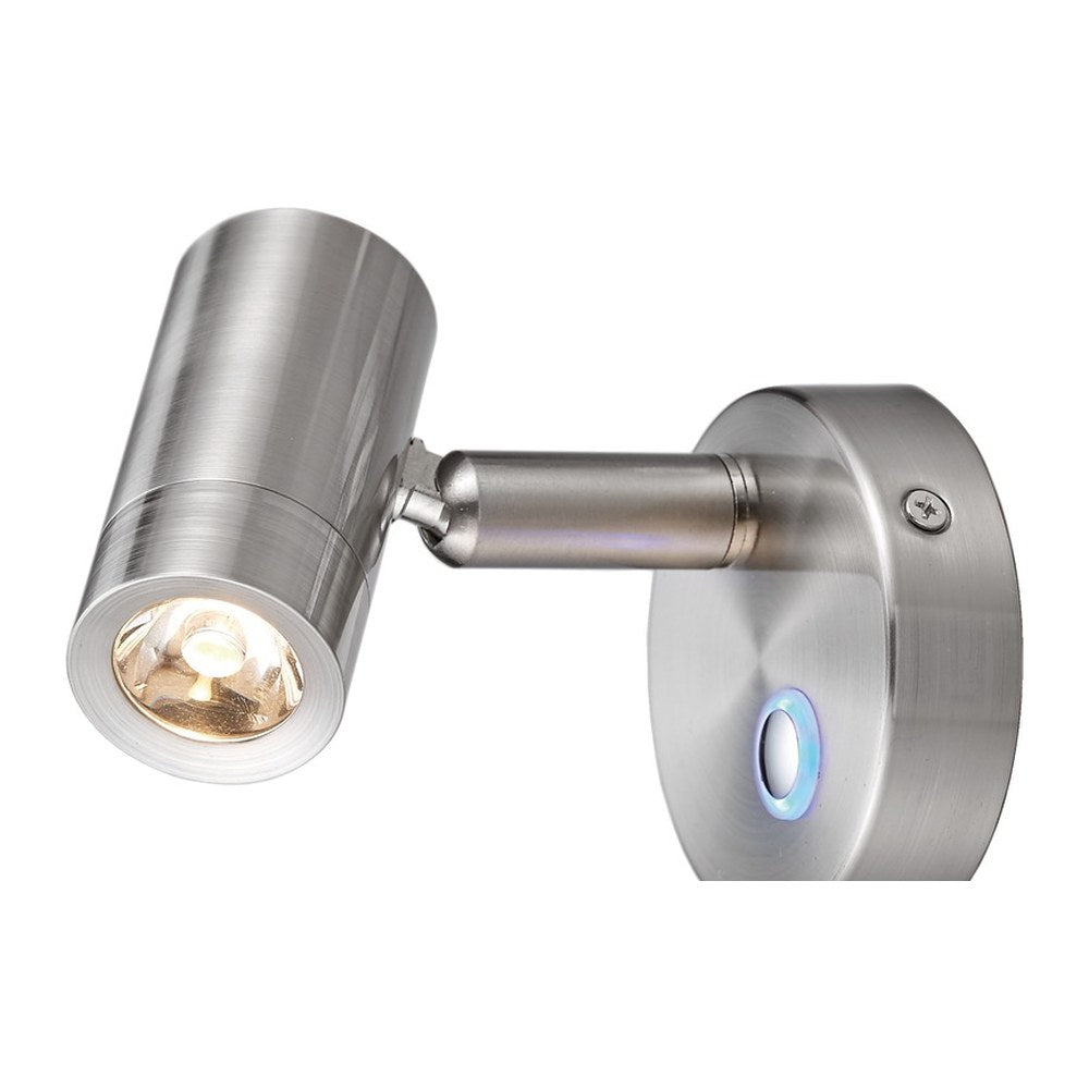 Dimming LED light nickel-plated aluminium - foto originale Osculati Srl