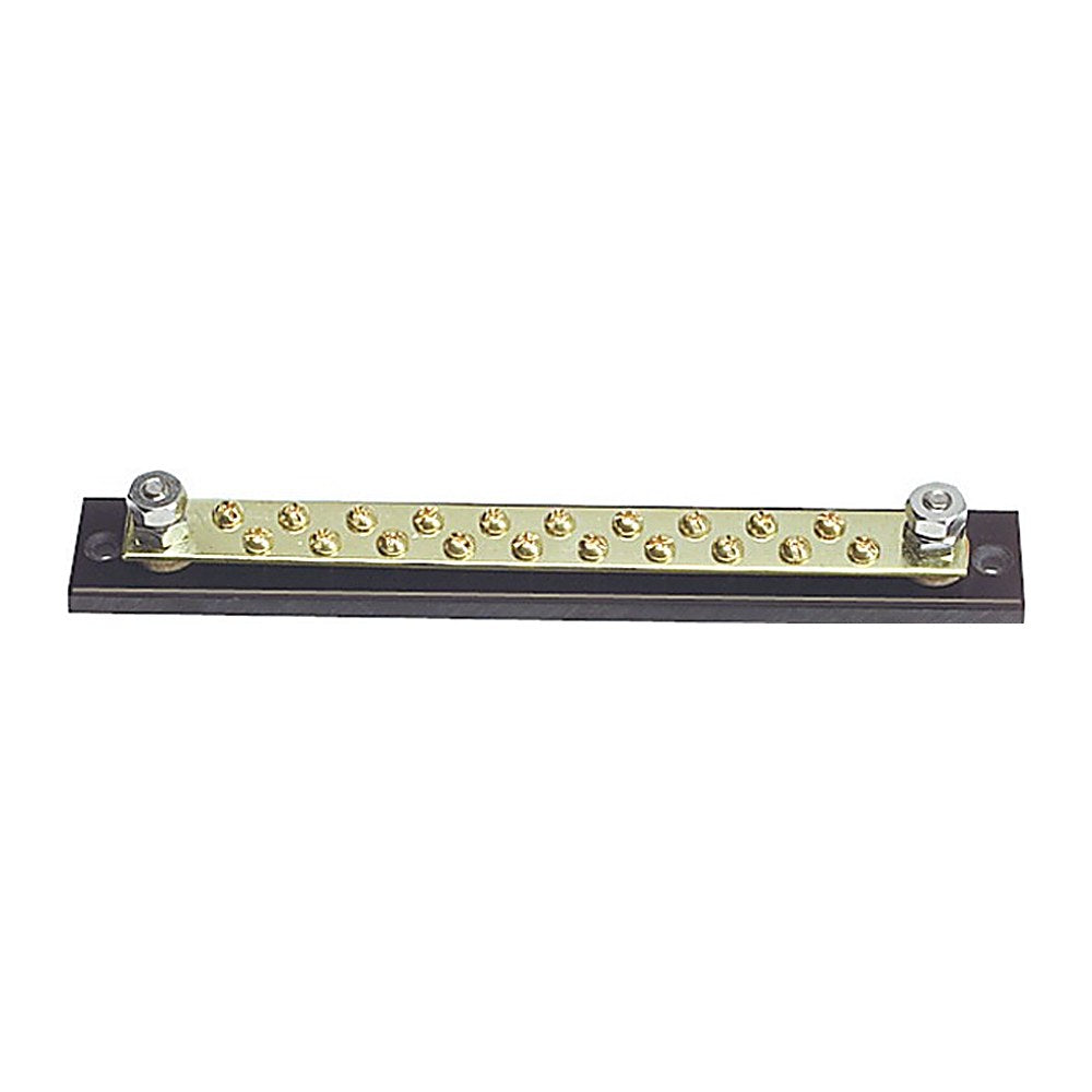 Bus-bar electric terminal board 20 x 4 mm - foto originale Osculati Srl