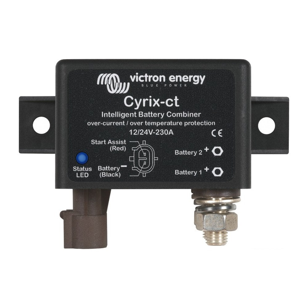 Victron Energy Cyrix-ct 12/24V-230A intelligent battery combiner Retail - foto originale Osculati Srl