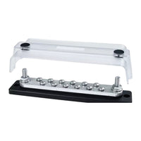 Borne électrique Heavy-Duty Bus Bar Techno couvercle transparent 2x8
