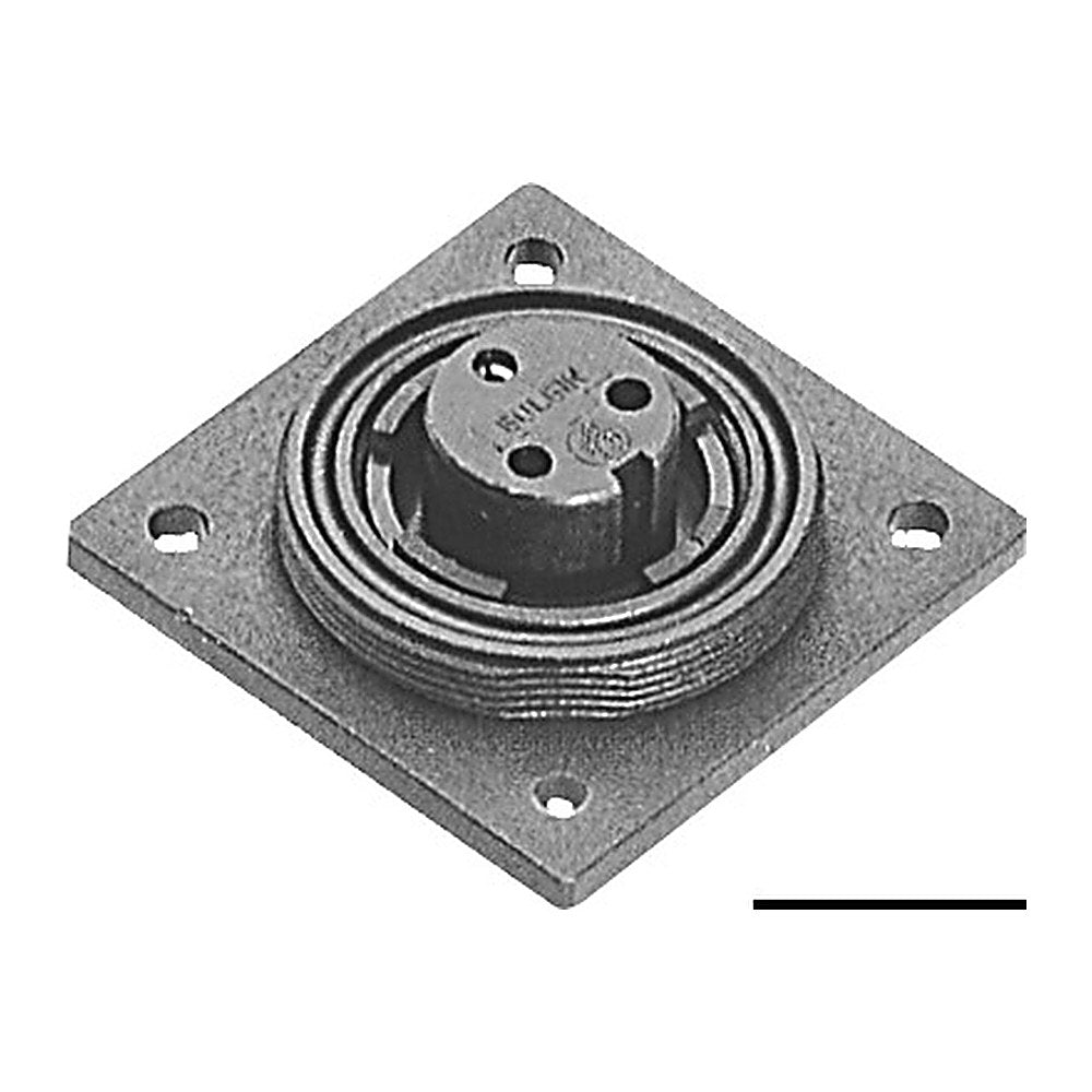 Bulgin 2-pole built-in socket, female contacts - foto originale Osculati Srl