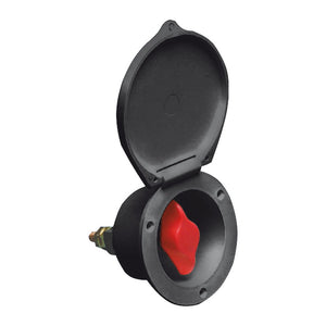 Heavy Duty marine battery switch black - foto originale Osculati Srl
