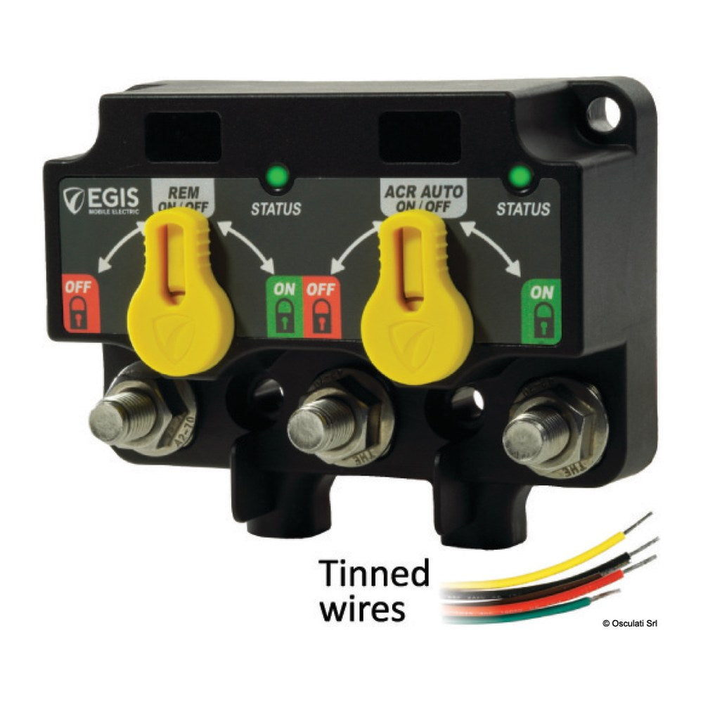 Egis XD Flex 2 Dual - (Relay/VSR) w/Knobs - Flying Wires - foto originale Osculati Srl