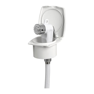 Boris shower white finish PVC hose 2.5 mm - foto originale Osculati Srl