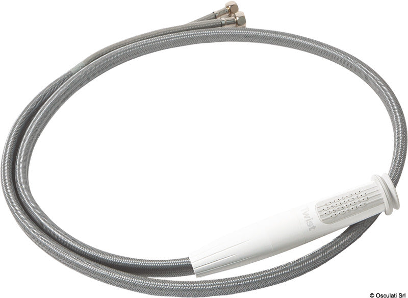 WHALE Twist® Mk2 deck shower white 150x120 mm - foto originale Osculati Srl