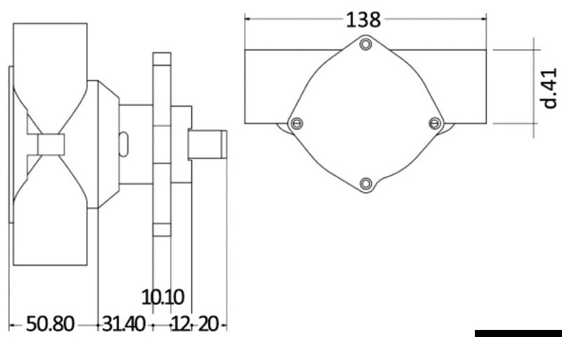 NAUCO ST 1016 type pump - foto originale Osculati Srl