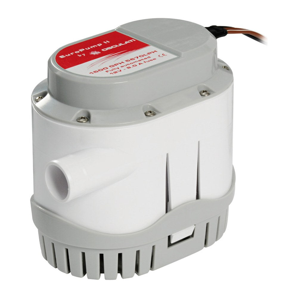 Europump II automatic pump 12 V 96 l/min - foto originale Osculati Srl