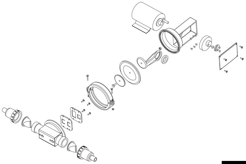 Grey water pump flow 22 l/m 24V - foto originale Osculati Srl