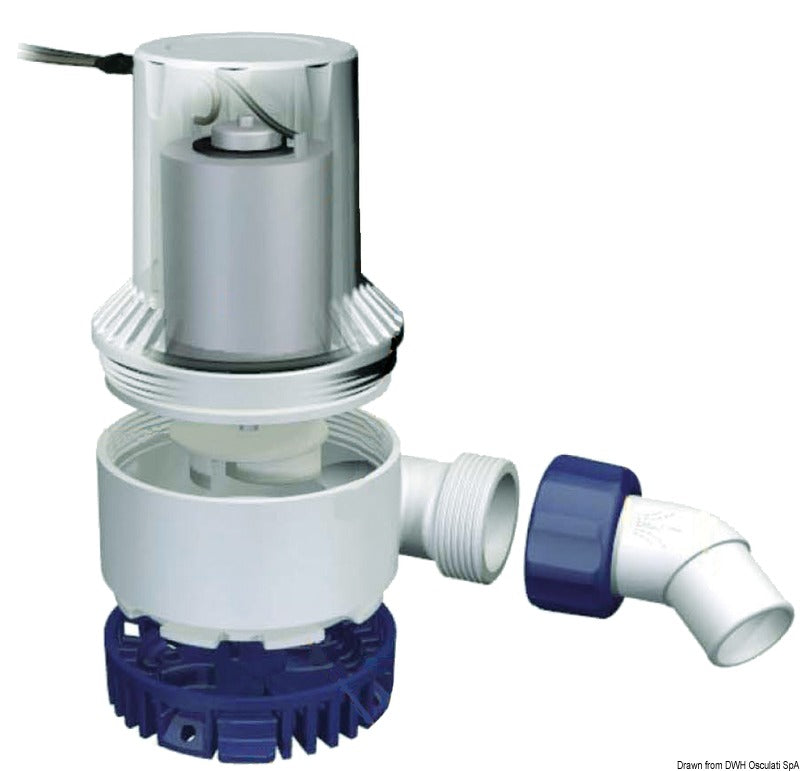 Attwood Heavy Duty bilge pump 12 V 6.6 A - foto originale Osculati Srl