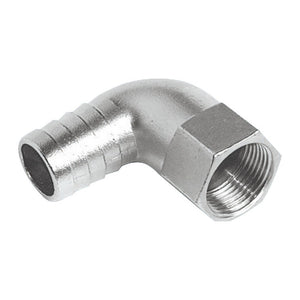 90° Female hose adaptor 1"1/4 x 38 mm - foto originale Osculati Srl