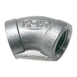 45° elbows female/female 2" - foto originale Osculati Srl