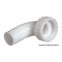 Adaptador fêmea para mangueira 90° 3/4" x 16 mm (embalagem de 20)