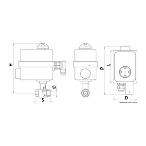 Valve PN40 1"1/2 w/control panel - foto originale Osculati Srl