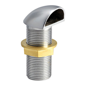 Chromed brass scupper 1"1/2 - foto originale Osculati Srl