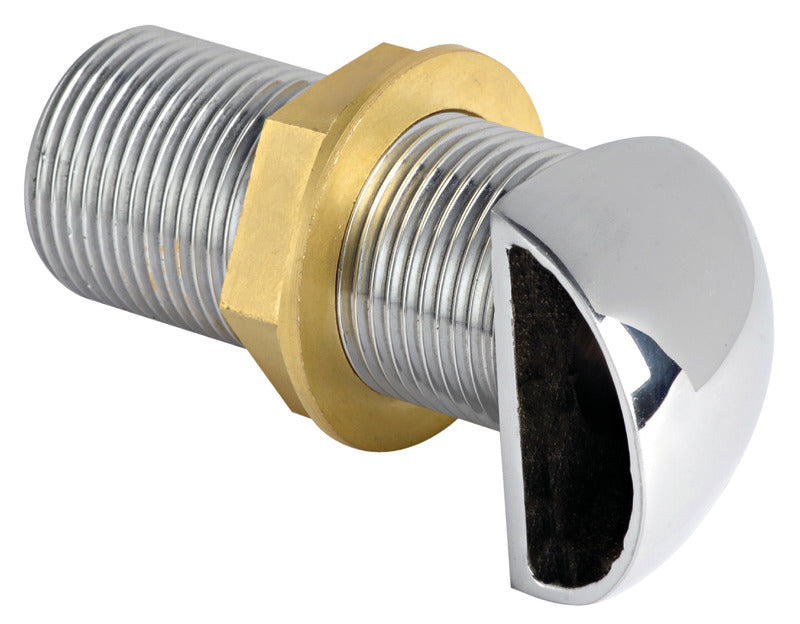 Chromed brass scupper 1"1/2 - foto originale Osculati Srl