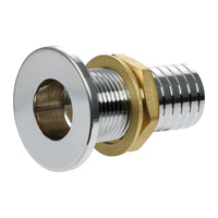Scarico filo ottone cromato 2" x 56 mm