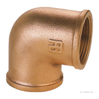Guidi Gomito 90° F-F in bronzo 1"