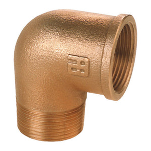 GUIDI bronze M-F 90° elbow 1" - foto originale Osculati Srl