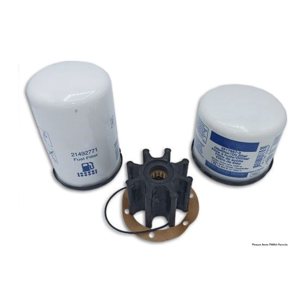 Maintenance kit for VOLVO diesel engine 877201 - foto originale Osculati Srl