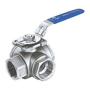 3-way ball valve AISI 316 1/2" - foto originale Osculati Srl