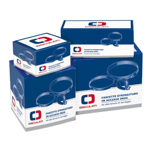 Hose clamp AISI 316 12 x 20-32 mm (pack of 10) - foto originale Osculati Srl