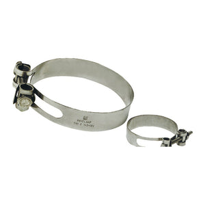 Heavy Duty hose clamp AISI 316 142/154 mm - foto originale Osculati Srl