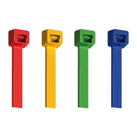 Nylon strap red 4.5 x 290 mm (pack of 100)