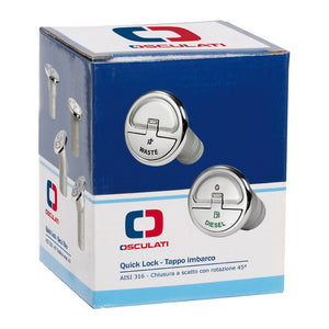 Quick Lock Waste deck filler 38 mm - foto originale Osculati Srl