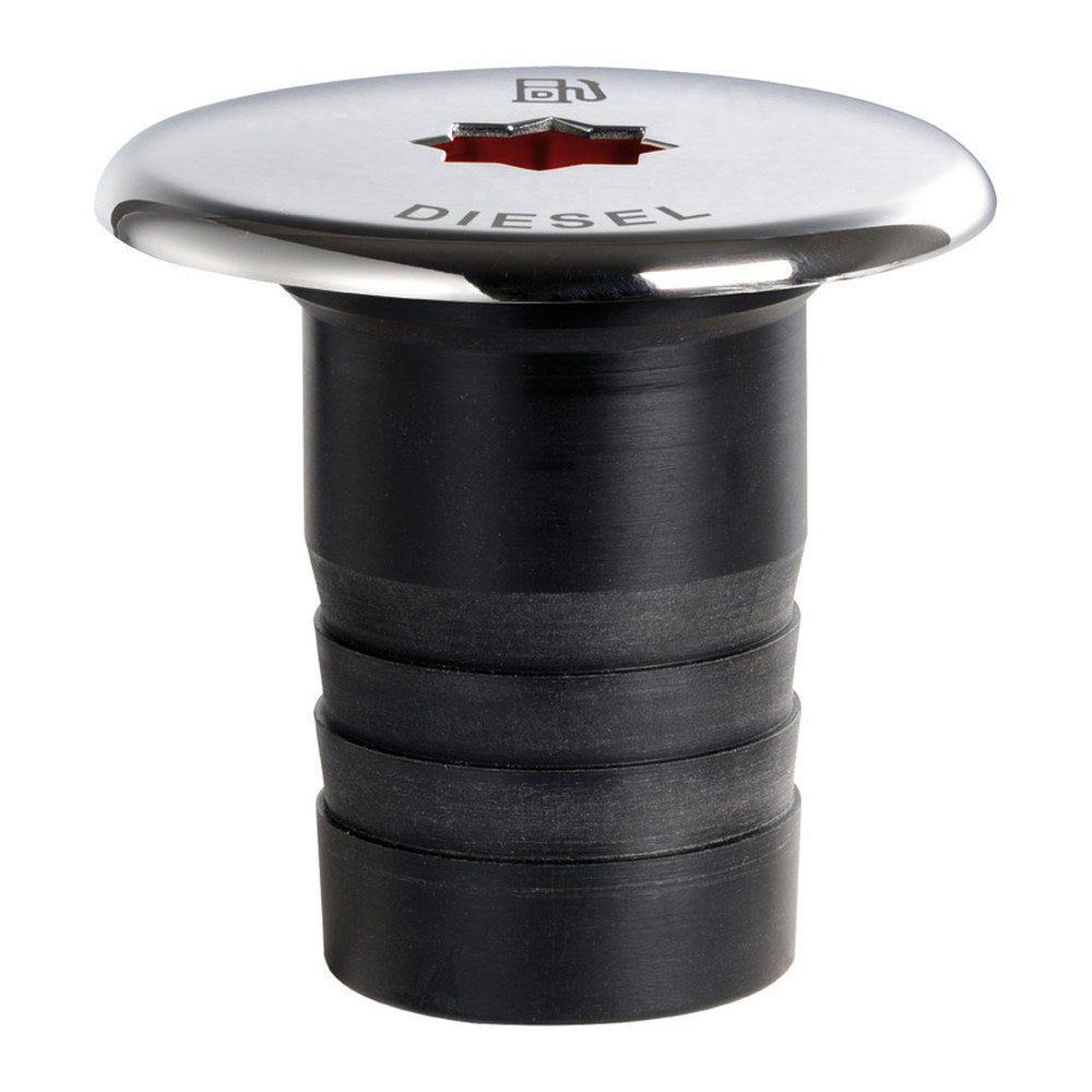 Clever deck filler co-moulded cover Ø 50mm DIESEL - foto originale Osculati Srl