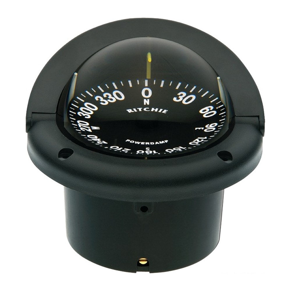 RITCHIE Helmsman built-in compass 3"3/4 black 24V - foto originale Osculati Srl