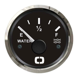 Water level gauge 240/33 ohm black/glossy - foto originale Osculati Srl