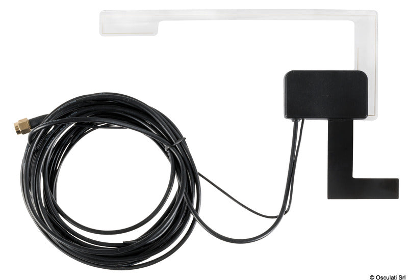 Auxiliary USB-AUX cable with watertight panel - foto originale Osculati Srl