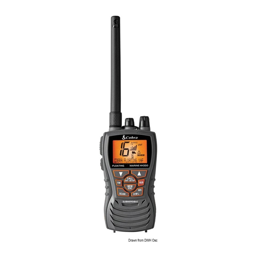 Cobra Bluebound 350E - Portable VHF - foto originale Osculati Srl