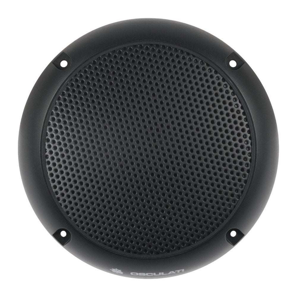 Pair of 2-ways loudspeakers 150 mm 60 W black - foto originale Osculati Srl
