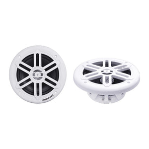 Pairs of dual cone speakers 8" - 2x180W - white - foto originale Osculati Srl