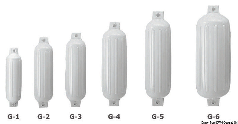 Polyform G3 fender white - foto originale Osculati Srl