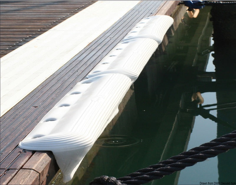 Maxfender marina and pile fender blue 730 mm - foto originale Osculati Srl